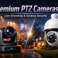 Premium PTZ Cameras &ndash; Live Streaming & Outdoor Security