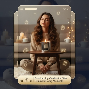 New Delhi, Household Items, Premium Soy Candles For Gifts Online For Cozy Moments