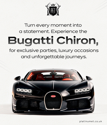 London, Automotive, Premium Bugatti Chiron Luxury Car Experience UK