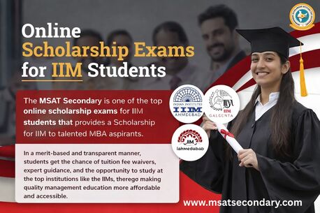 Noida, Lessons Offered, Online Scholarship Exams For IIM Students