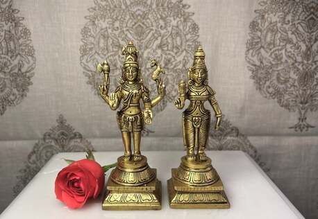 New Delhi, Household Items, INR 3945,  Buy Original Shiva Brass Idol For Gifting & Spiritual Decor- Yathashilpam