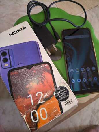 Hara, Mobile Phones, SAR 200,  Nokia C22 Dual Sim 4g Mobile With 4gb & 64 Gb Ram With Box And Charger For Sale Urgently..