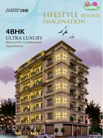 Hyderabad, Real Estate For Sale, INR 6500, 4 BR, 1660 Sq. Feet, INR 6500, 4 BR, 1660 Sq. Feet, 4BHK Flats Available - Hyderabad New Malakpet