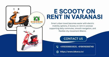Mumbai, Travel, Daily Route Mobility E Scooty On Rent In Varanasi