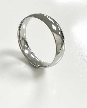 London, Jewelry, GBP 1150,  5mm Polished Soft Court Men