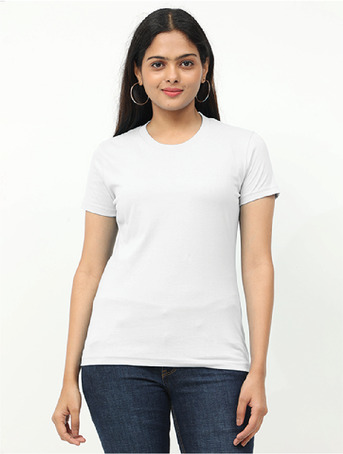 Bangalore, Wholesale Products, Women&rsquo;s Cotton T-Shirt | Classic Round Neck