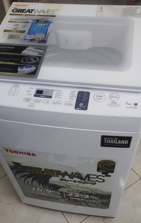 Dahaban, Appliances, SAR 1100,  Toshiba Full Automatic Washing Machine (Great Wave)  7 Kg Just Few Time Used