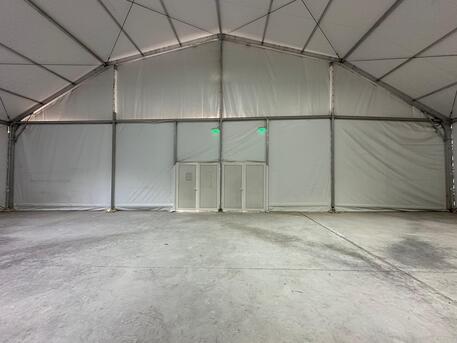 Doha, Materials, TENT 90MTR X 20MTR WITH TOILET AND AC AND ACCESSORIES