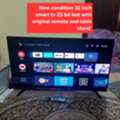 BHD 25,  32 Inch Smart Tv New Condition 25 Bd Last Msg 3670 8372 Wts Ap No Call