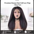 Premium Human Hair Full Lace Wigs &ndash; Shop Now