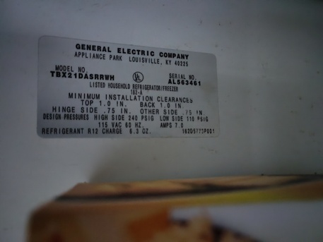 Jeddah, Appliances, SAR 450,  GENERAL ELECTRIC REFRIGERATOR FOR SALE