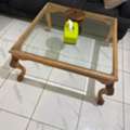 SAR 100,  Center Table Size 97cm X 92 Cm Glass Top SR 50