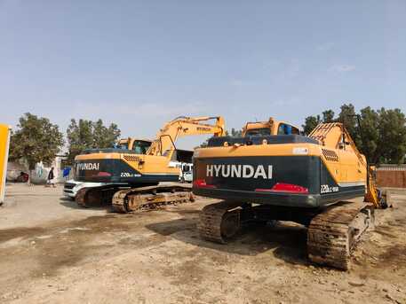 Riyadh, Marketing, Hyundai Robex 220 LC-9SH Excavator