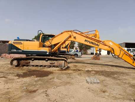 Riyadh, Marketing, Hyundai Robex 220 LC-9SH Excavator
