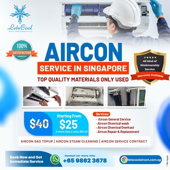 Singapore, Air Conditioners, SGD 25,  Air Con Servicing