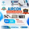 SGD 25,  Air Con Servicing