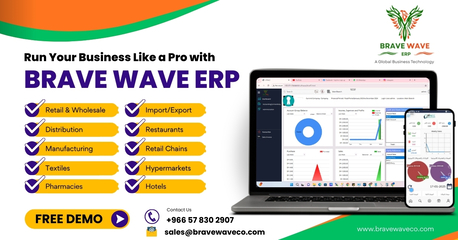 Riyadh, Business Partners, BRAVE WAVES ERP