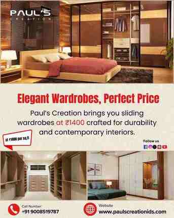 Bangalore, Interior Design, Best Interior Designers In Bangalore | Sliding Wardrobe