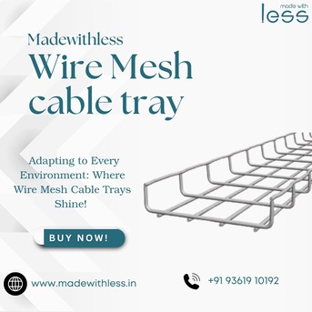 Coimbatore, Electronics, INR 300,  Durable & Lightweight Wire Mesh Cable Tray Manufacturer &ndash; LessWireForms