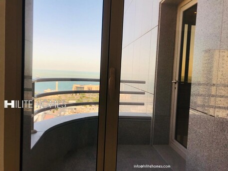 Salmiya, Apartments/Houses, KWD 600/month,  2 BR,  Two Bedroom Seaview Apartment For Rent In Salmiya