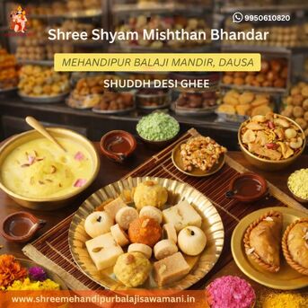 London, Food & Drink, Shree Shyam Mishthan Bhandar | Shuddh Desi Ghee Prasad &ndash; Mehandipur Balaji