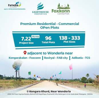 Mumbai, Residential Plots, INR 35000,  139 Sq. Yard,  Foxkonn Central Park &ndash; Premium Villa Plots