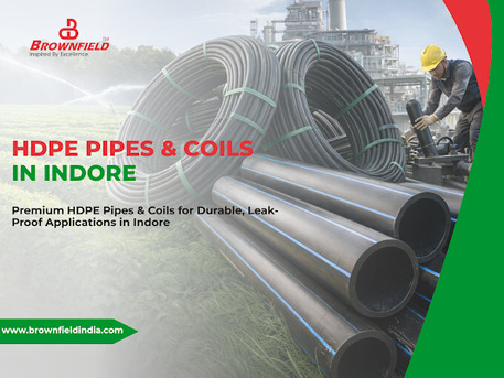 Bhopal, Business, HDPE Pipes & Coils In Indore: Smart Piping Solutions For Modern Industries