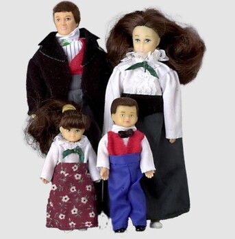 New York, Baby & Kid Stuff, USD 35,  Buy High Quality Miniature Dollhouse Dolls Online In USA | Real Good Toys