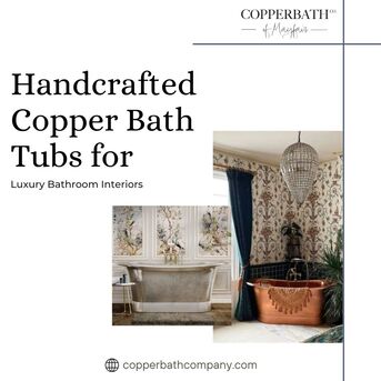 London, Household Items, Handcrafted Copper Bath Tubs For Luxury Bathroom Interiors