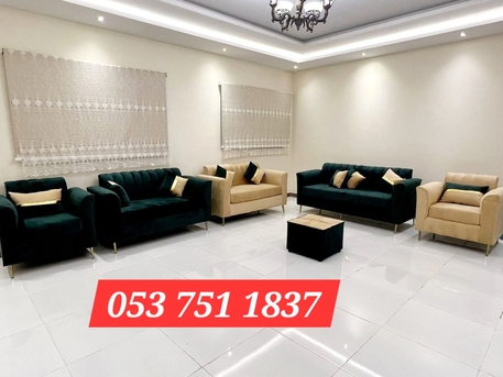 Jeddah, Furniture, SAR 1950,  New Sofa 5 Piece 9 Seats