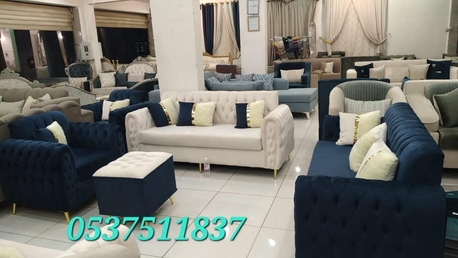 Jeddah, Furniture, SAR 1950,  New Sofa 5 Piece 9 Seats