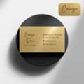INR 5,  Metallic Business Cards