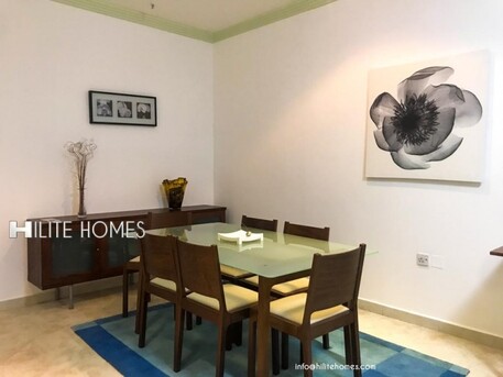 Salmiya, Apartments/Houses, KWD 850/month,  Furnished,  2 BR,  Furnished Sea View 2 Bedroom Apartment For Rent In Salmiya