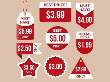 Jaipur, Business, Retail Price Label Stickers For Clear Product Pricing