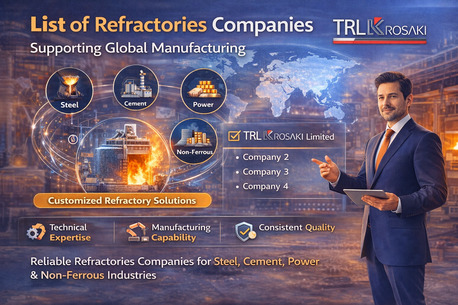 Mumbai, Construction, List Of Refractories Companies Supporting Global Manufacturing.