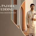 INR 1199,  Kurta Pajama For Wedding &ndash; Shop Premium Ethnic Wear Online India