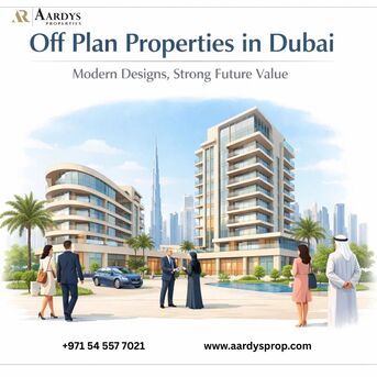 Dubai, Real Estate For Sale, 2 BR,  Off Plan Properties In Dubai - Modern Designs, Strong Future Value