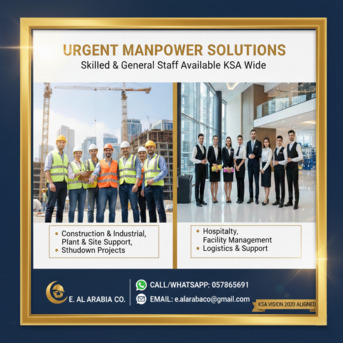 Riyadh, Construction, INSTANT MANPOWER SOLUTIONS KSA &ndash; PROFESSIONAL SKILLED & GENERAL WORKFORCE READY FOR DEPLOY