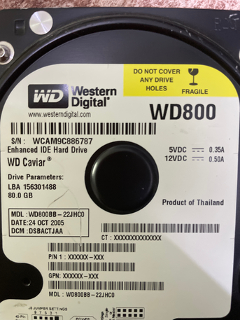 Al Rawdah, Appliances, SAR 80,  Western Digital WD800 [DESKTOP HDD]