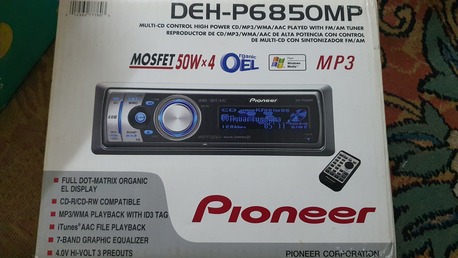 Jeddah, Electronics, SAR 850,  Pioneer Car Stereo= Model - Deh P6850mp-*-