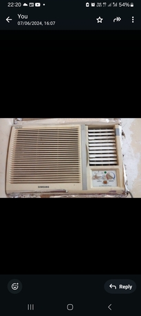 Hara, Air Conditioners, SAR 450,  SAMSUNG Window Air-Conditioner 2 Tons In A Very Gd Condition, Exceptional Cooling / Heatin