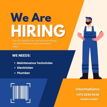 Juffair, Jobs, Plumber Technician Electrician