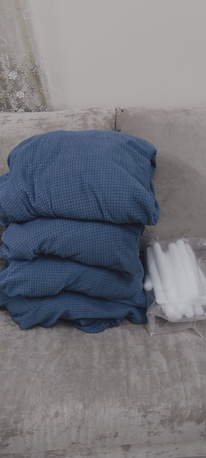 Jeddah, Household Items, SAR 80,  Sofa Covers 5 Pieces Very Good Condition At Low Price