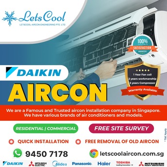 Singapore, Air Conditioners, SGD 999,  Daikin Aircon Singapore