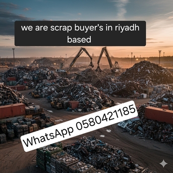 Al Iskan, Items Wanted, Scrap In Riyadh ♻️ Professional Scrap Buyers 💰 We Buy All Kinds Of Scrap 📞 0580421185