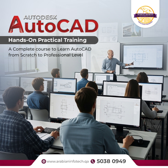 Doha, Lessons Offered, AutoCAD Training Courses | AutoCAD Certification Course | AutoCAD Civil Training &ndash; Arabian