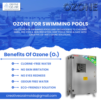 Noida, Electronics, Ozone For Swimming Pools &ndash; Clean And Safe Water Treatment