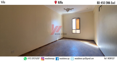 Riffa, Villas, BHD 450,  220 Sq. Meter,  Semi-furnished 5 Bedroom Villa, Riffa - BD 450 Excl WSRF037