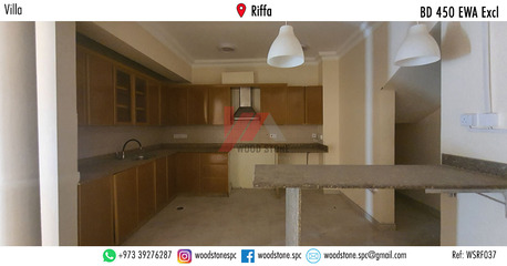 Riffa, Villas, BHD 450,  220 Sq. Meter,  Semi-furnished 5 Bedroom Villa, Riffa - BD 450 Excl WSRF037