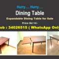 BHD 14,  FURNITURE FOR SALE - Dining TABLE - Expandable